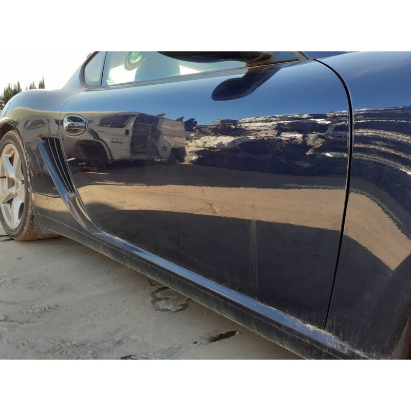 Recambio de puerta delantera derecha para porsche cayman (typ 987c) s referencia OEM IAM - Azul oscuro 2