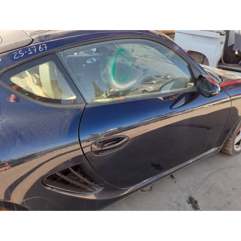 Recambio de puerta delantera derecha para porsche cayman (typ 987c) s referencia OEM IAM - Azul oscuro 3