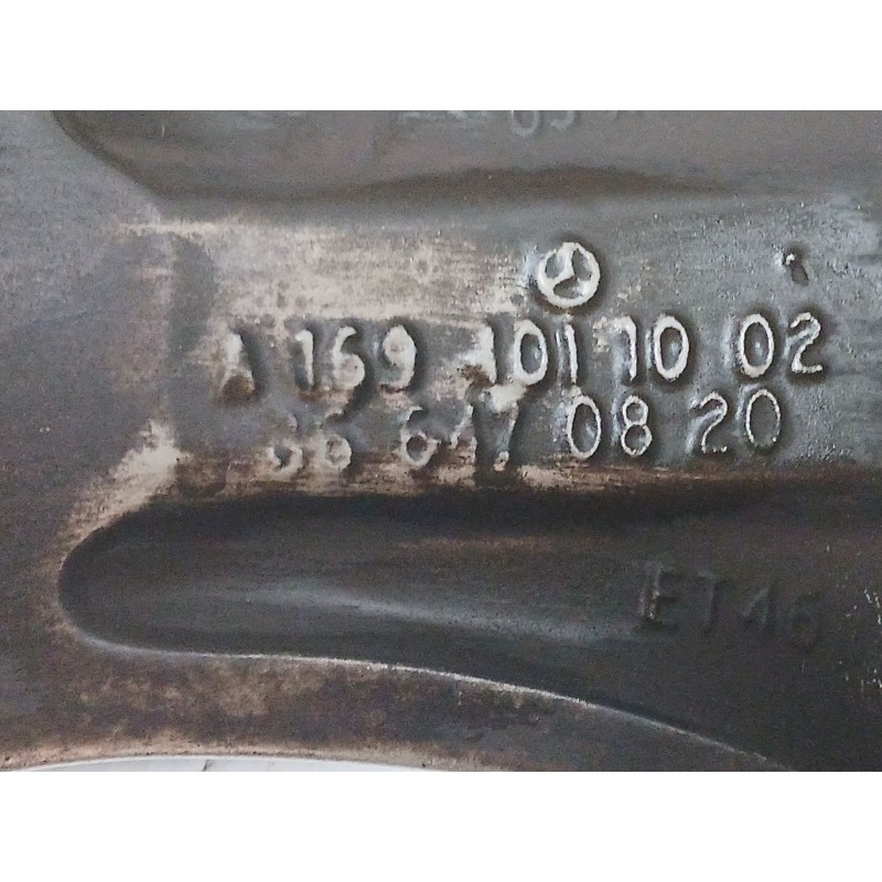 Recambio de llanta para mercedes-benz clase a (w169) a 180 cdi (169.007) referencia OEM IAM A1694011002 - Negro 5