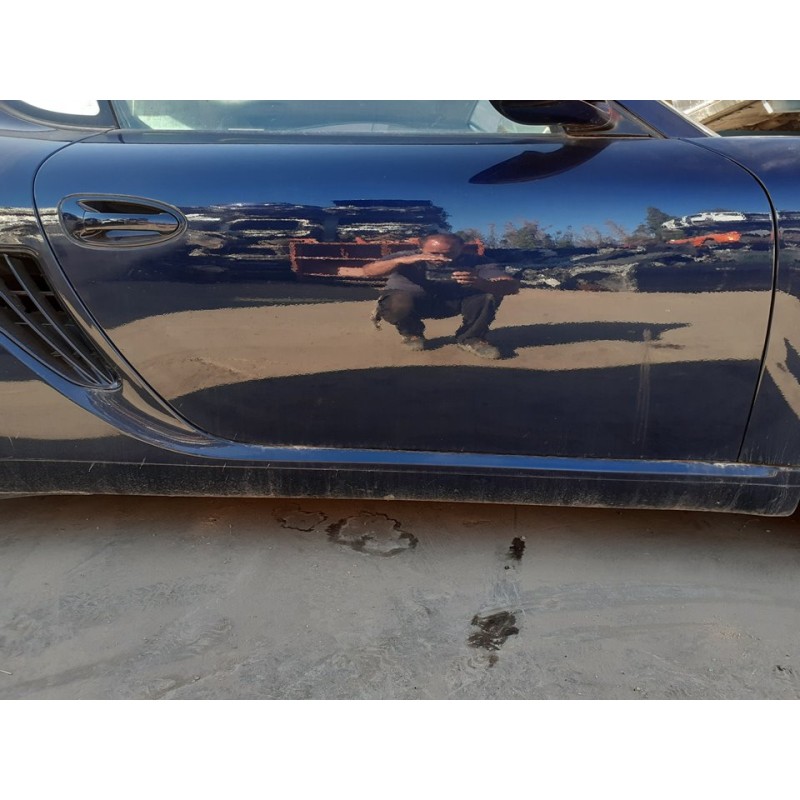 Recambio de puerta delantera derecha para porsche cayman (typ 987c) s referencia OEM IAM - Azul oscuro 5