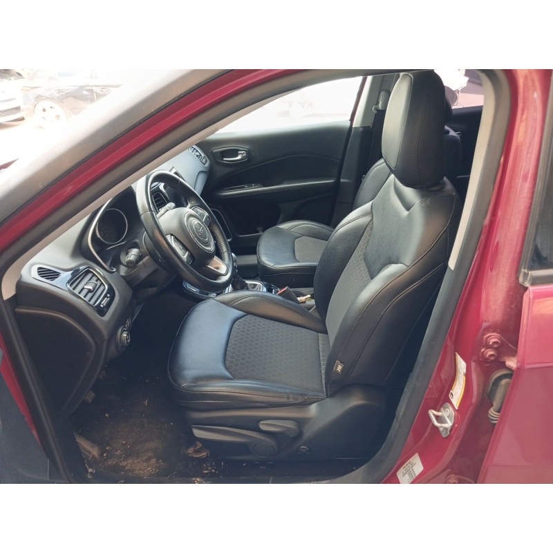 Recambio de asiento delantero izquierdo para jeep compass (mp, m6, mv, m7) 1.6 crd referencia OEM IAM - Rojo 2
