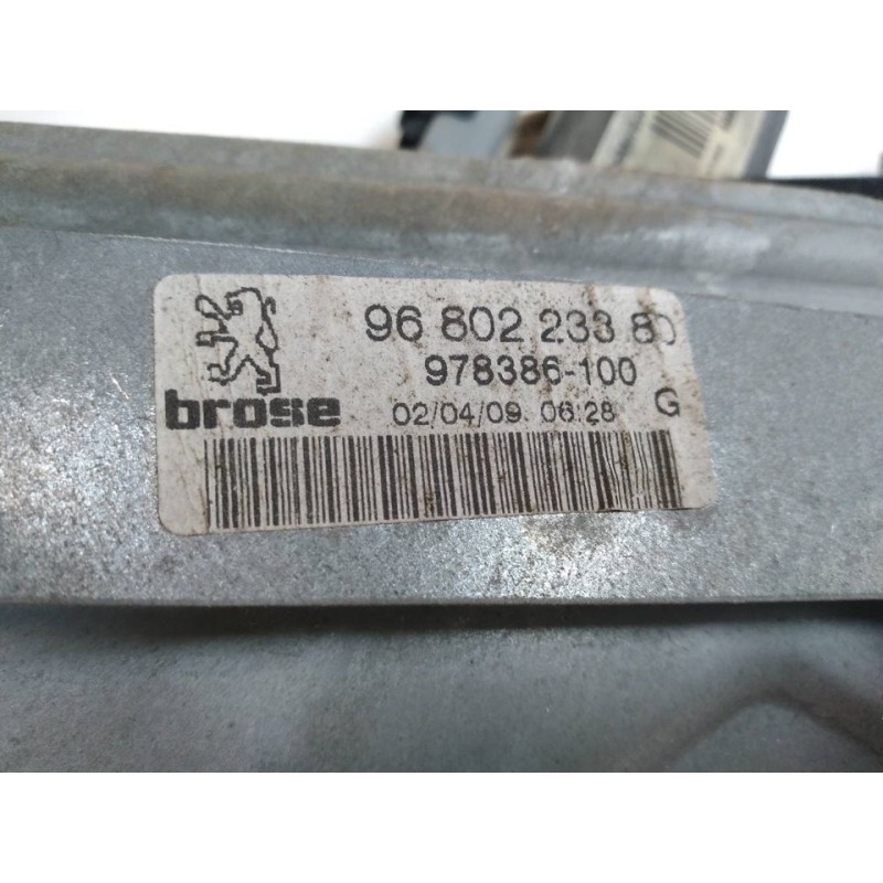 Recambio de elevalunas trasero derecho para peugeot 207 cc (wd_) 1.6 16v referencia OEM IAM 9680223380 - Rojo 2