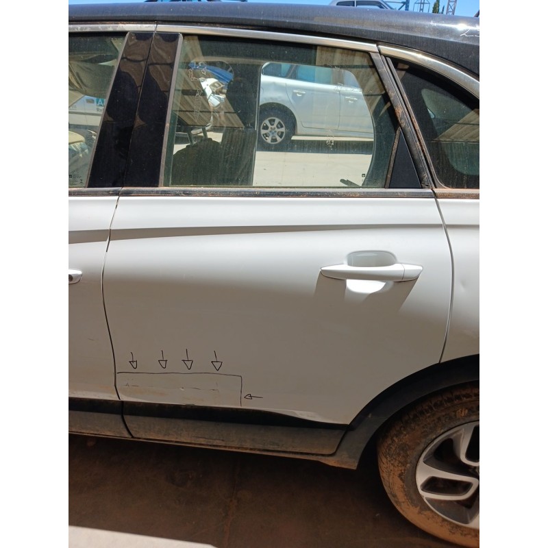 Recambio de puerta trasera izquierda para opel crossland x / crossland (p17, p2qo) 1.2 (75) referencia OEM IAM - Blanco 6