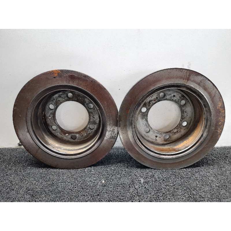 Recambio de disco de freno trasero para ssangyong musso 2.9 tdi lux referencia OEM IAM - Azul 2