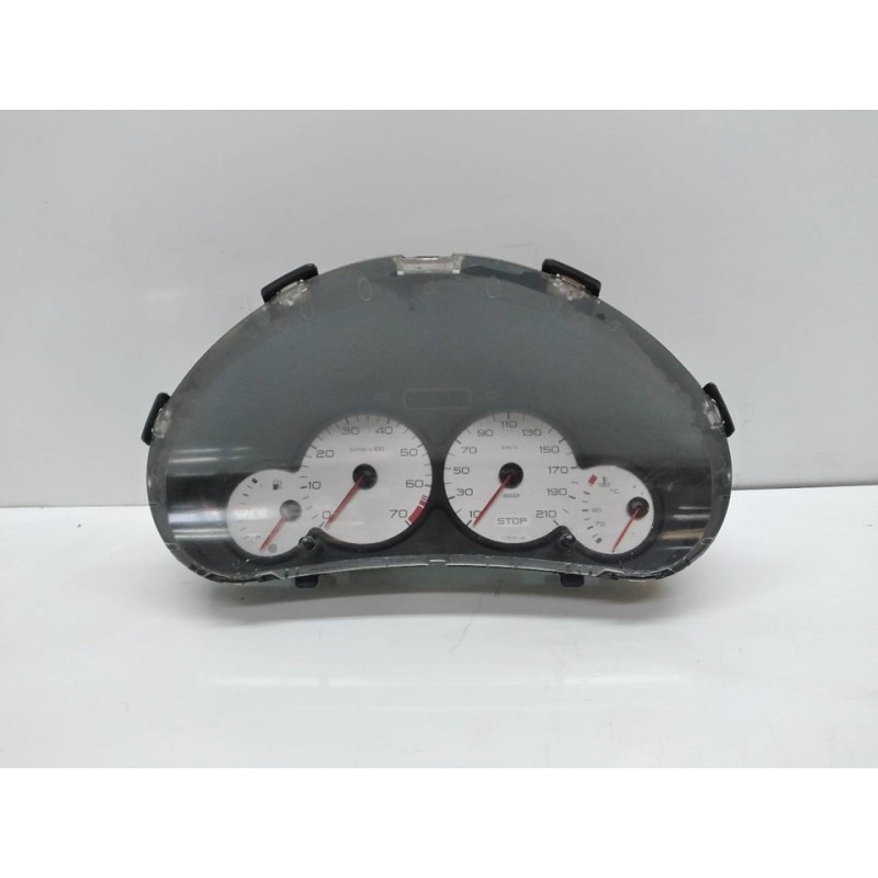 Recambio de cuadro instrumentos para peugeot 206 berlina x-line referencia OEM IAM 9648836680  