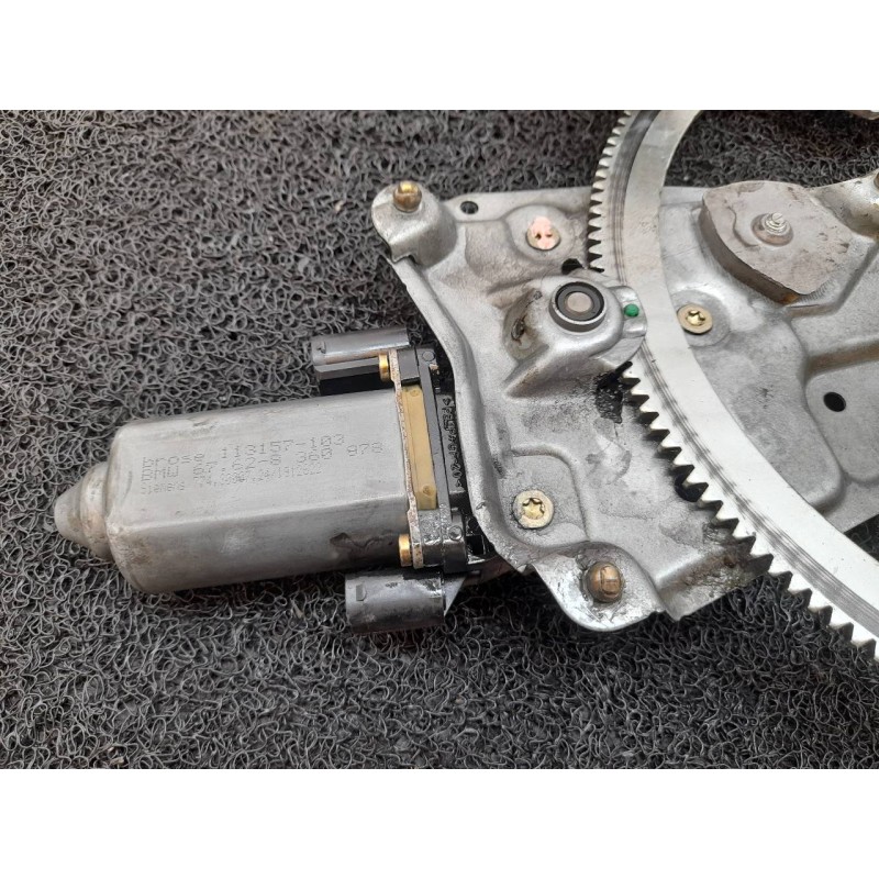 Recambio de elevalunas delantero derecho para bmw serie 3 berlina (e36) 318tds referencia OEM IAM - Azul 7