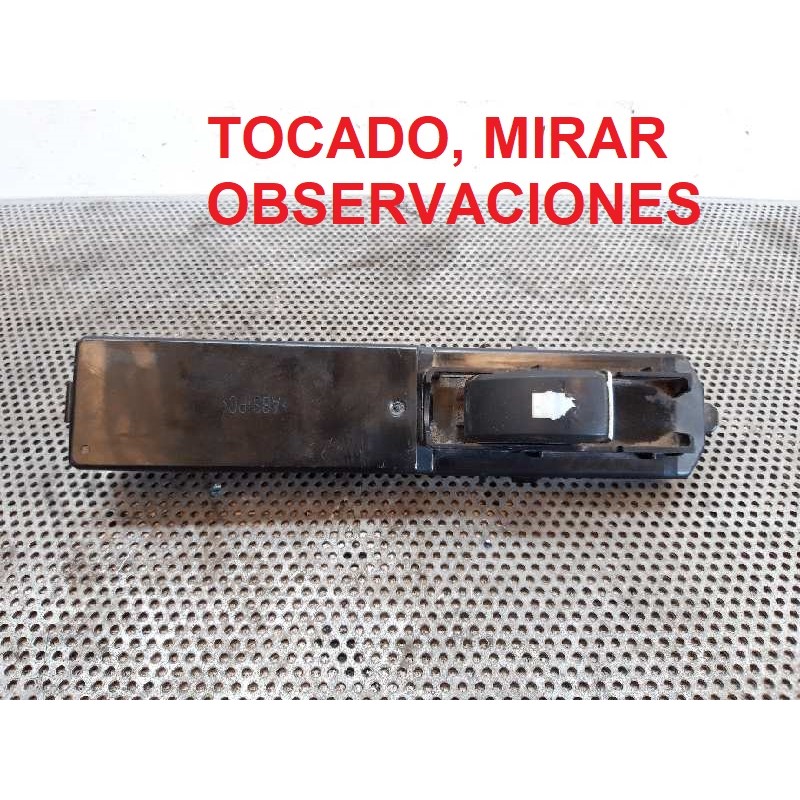 Recambio de mando elevalunas delantero derecho para saab 9-3 berlina 1.9 tid vector (i/d) referencia OEM IAM 12805710 - Rojo