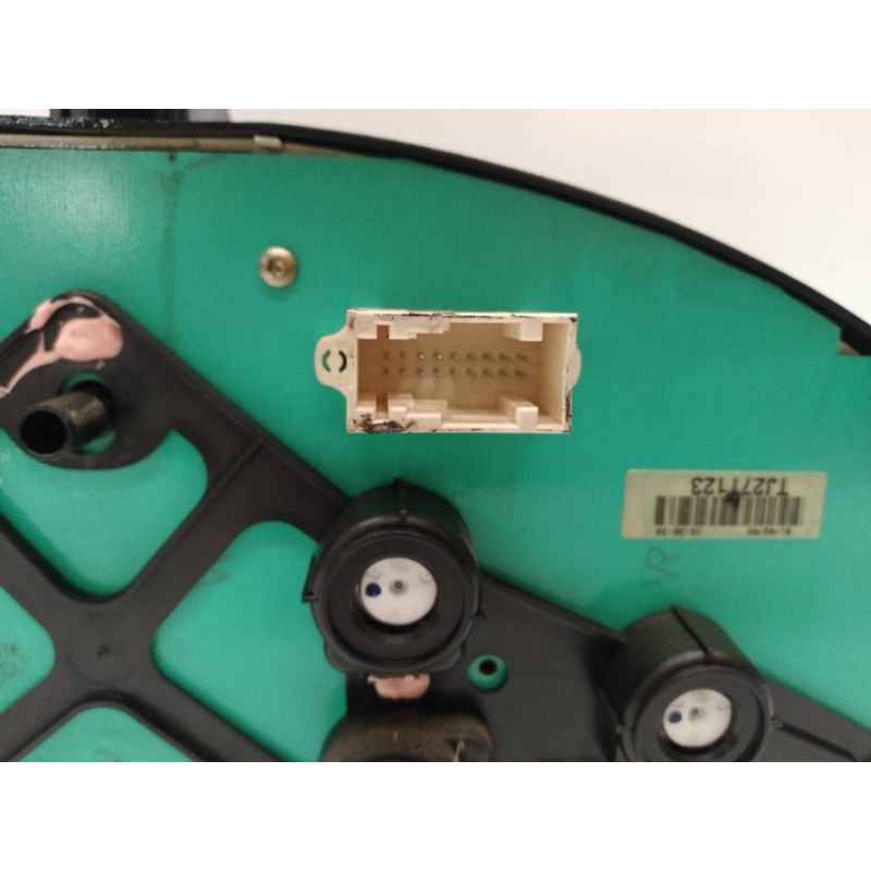Recambio de cuadro instrumentos para peugeot 206 berlina x-line referencia OEM IAM 9648836680 - Blanco 4