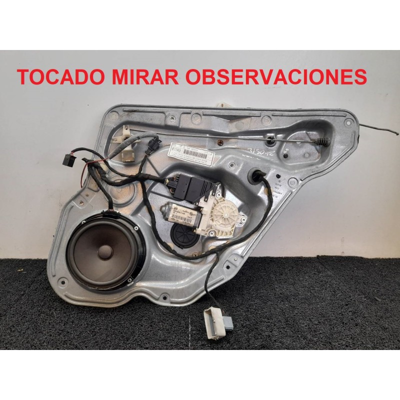 Recambio de elevalunas trasero derecho para seat toledo (1m2) signo referencia OEM IAM 1C0959812A  
