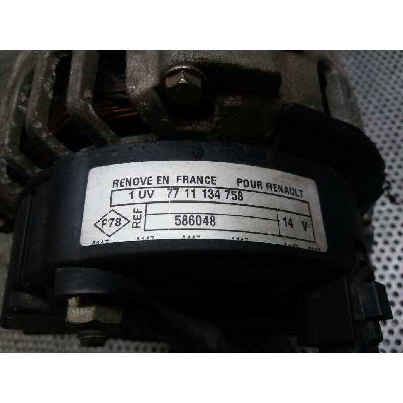 Recambio de alternador para renault laguna ii (bg0) authentique referencia OEM IAM 7711134758 586048 S542573R - Gris 7