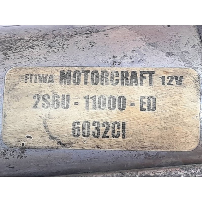 Recambio de motor arranque para ford fiesta (cbk) futura referencia OEM IAM 2S6U1100ED - Azul 2