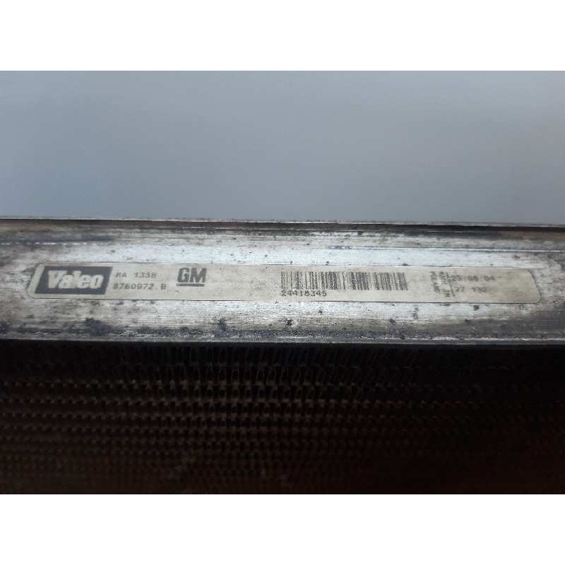 Recambio de radiador agua para saab 9-3 berlina 1.9 tid vector (i/d) referencia OEM IAM 24418345 - Rojo 3