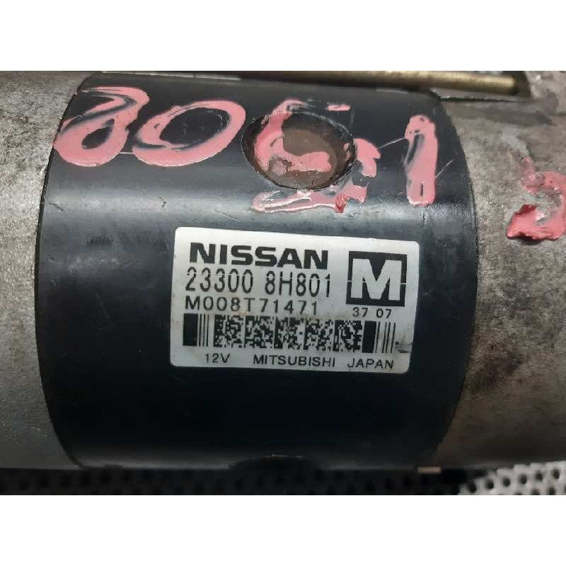 Recambio de motor arranque para nissan almera (n16/e) acenta referencia OEM IAM 233008H801 M008T71471 4