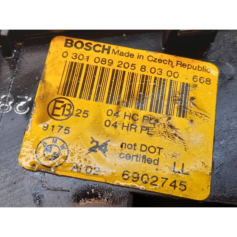 Recambio de faro izquierdo para bmw serie 3 berlina (e46) 320d referencia OEM IAM 0301089205 6902745 BOSCH - Gris 2