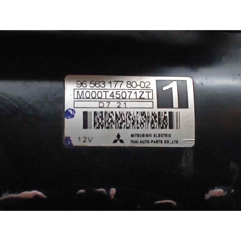 Recambio de motor arranque para peugeot 207 urban referencia OEM IAM 9656317780 M000T45071ZT - Rojo 6