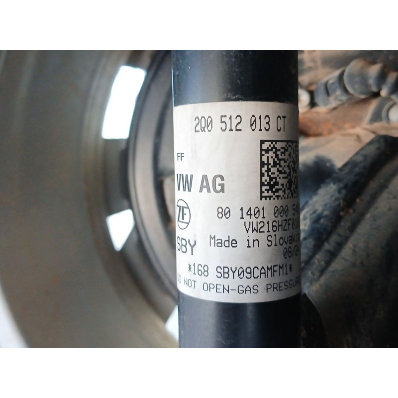 Recambio de amortiguador trasero izquierdo para volkswagen t-cross (c11, d31) 1.0 tsi referencia OEM IAM 2Q0512013CT  