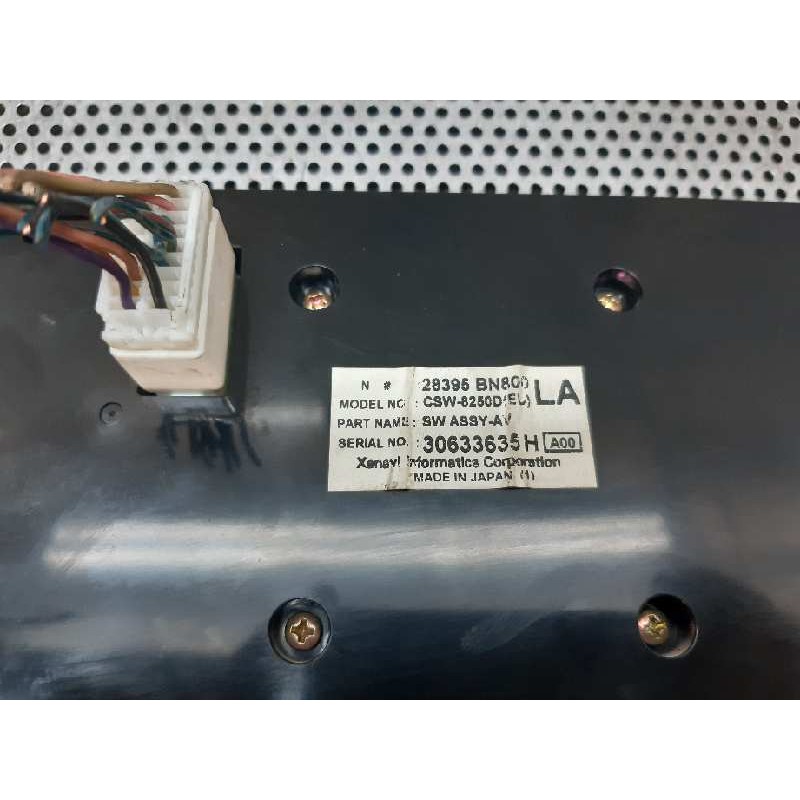 Recambio de mando climatizador para nissan almera (n16/e) acenta referencia OEM IAM 28395BN800 3