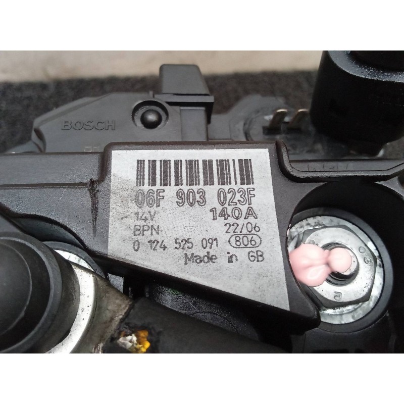 Recambio de alternador para seat altea (5p1) sport referencia OEM IAM 06F903023F 0124525091 BOSCH - Rojo 8