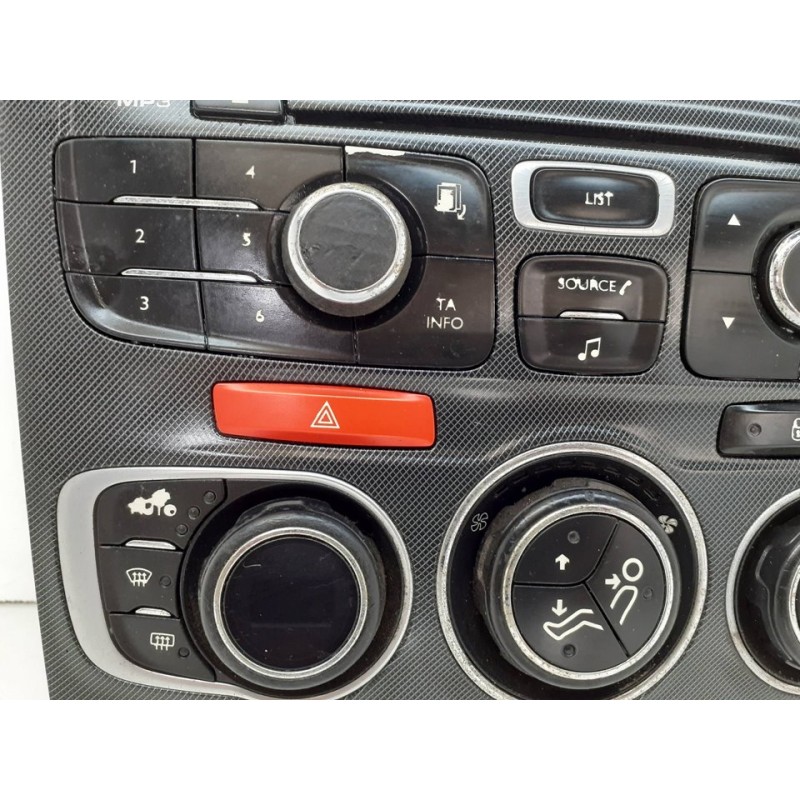 Recambio de mando climatizador para citroën c4 lim. seduction referencia OEM IAM 9666027477 - Blanco 2