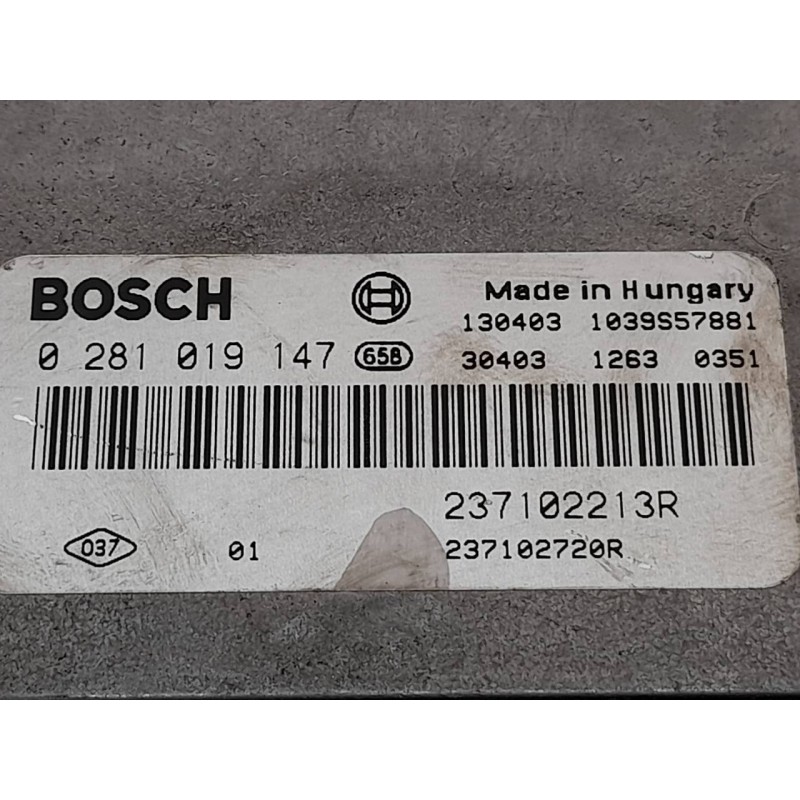 Recambio de centralita motor uce para dacia lodgy ambiance referencia OEM IAM 0281019147 237102213R - Negro 3