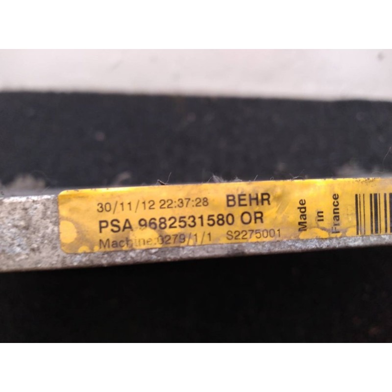 Recambio de condensador / radiador aire acondicionado para peugeot 308 sw envy referencia OEM IAM 9682531580 - Blanco 2