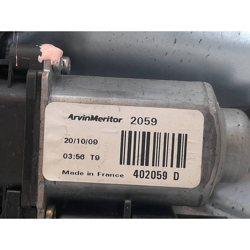 Recambio de elevalunas trasero izquierdo para kia cee'd drive referencia OEM IAM 402059D  ARVINMERITOR 4