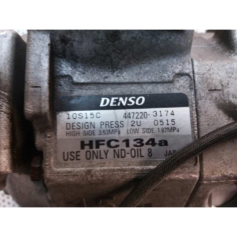 Recambio de compresor aire acondicionado para toyota lexus is 200 (gxe10) sport referencia OEM IAM 4472203174  DENSO - Blanco 2