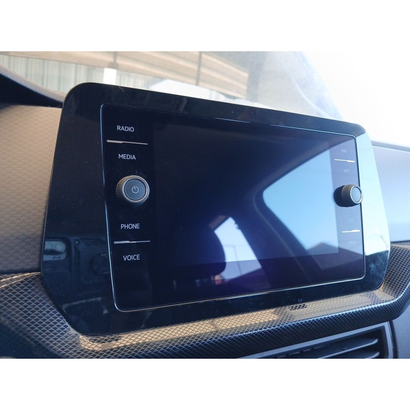 Recambio de pantalla multifuncion para volkswagen t-cross (c11, d31) 1.0 tsi referencia OEM IAM - Negro 2
