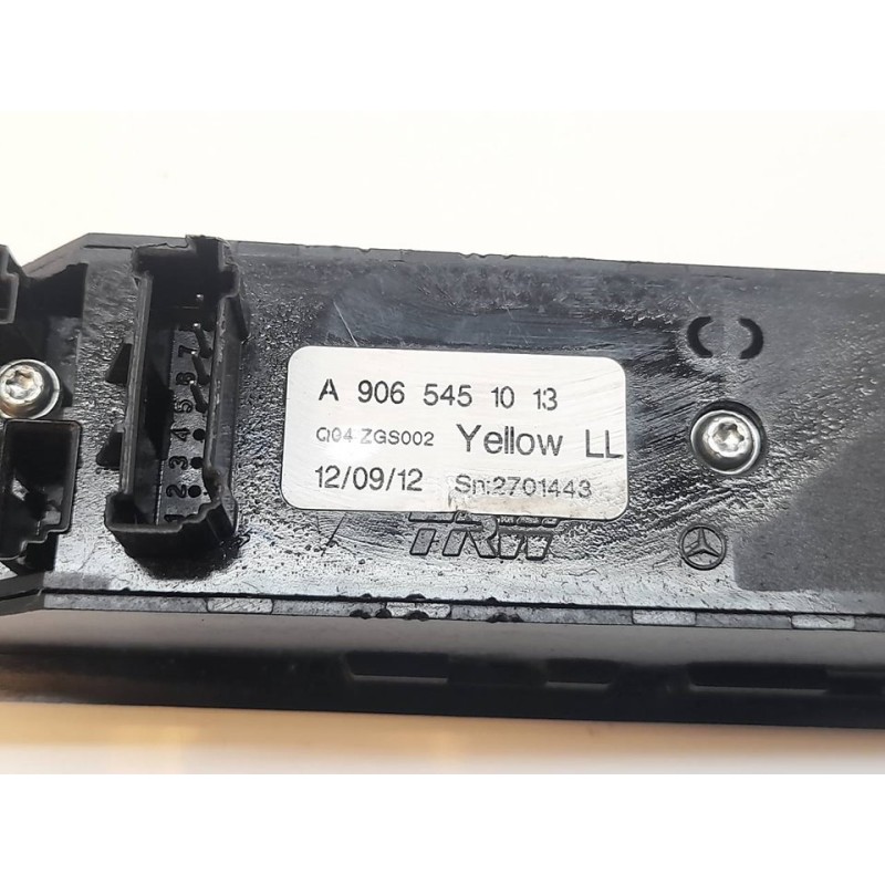 Recambio de mando elevalunas delantero izquierdo para mercedes-benz sprinterii caja abierta (desde 01.06) 413/416/510/513/516 cd - Blanco 2