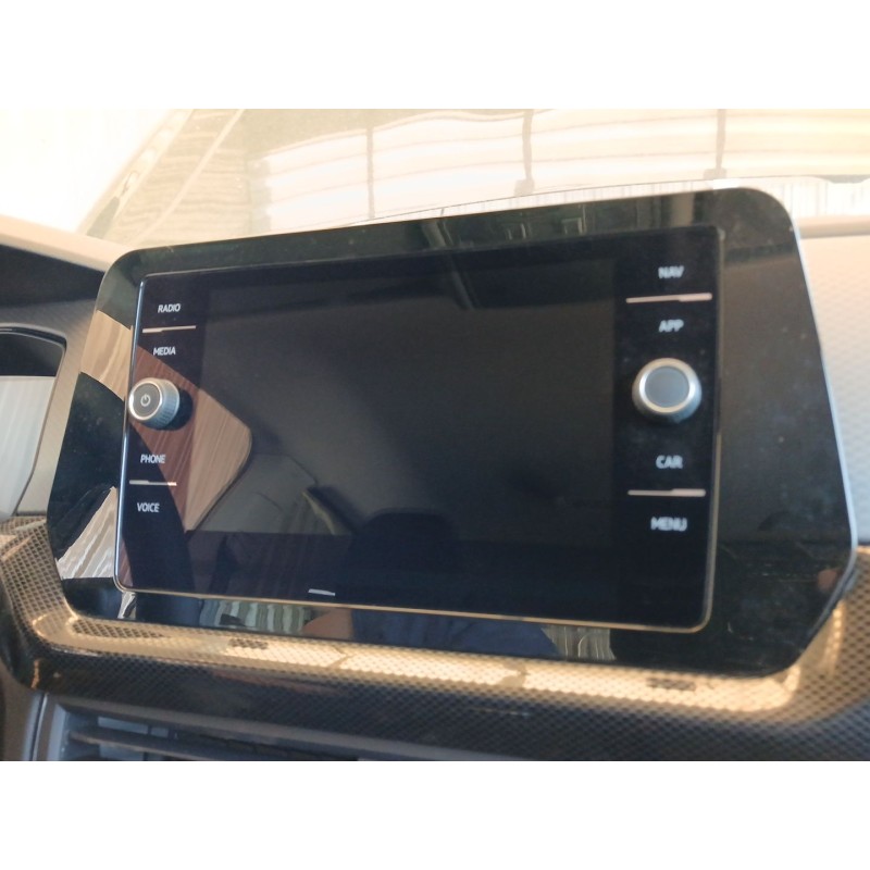 Recambio de pantalla multifuncion para volkswagen t-cross (c11, d31) 1.0 tsi referencia OEM IAM - Negro 3