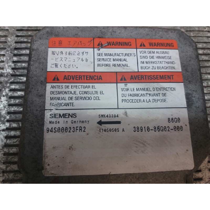 Recambio de kit airbag para suzuki ignis rm (mh) 1.3 ddis diesel cat referencia OEM IAM - Gris 5