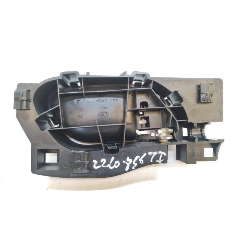 Recambio de maneta interior trasera izquierda para citroën c4 lim. seduction referencia OEM IAM 9660525480 9685950377 - Blanco 2