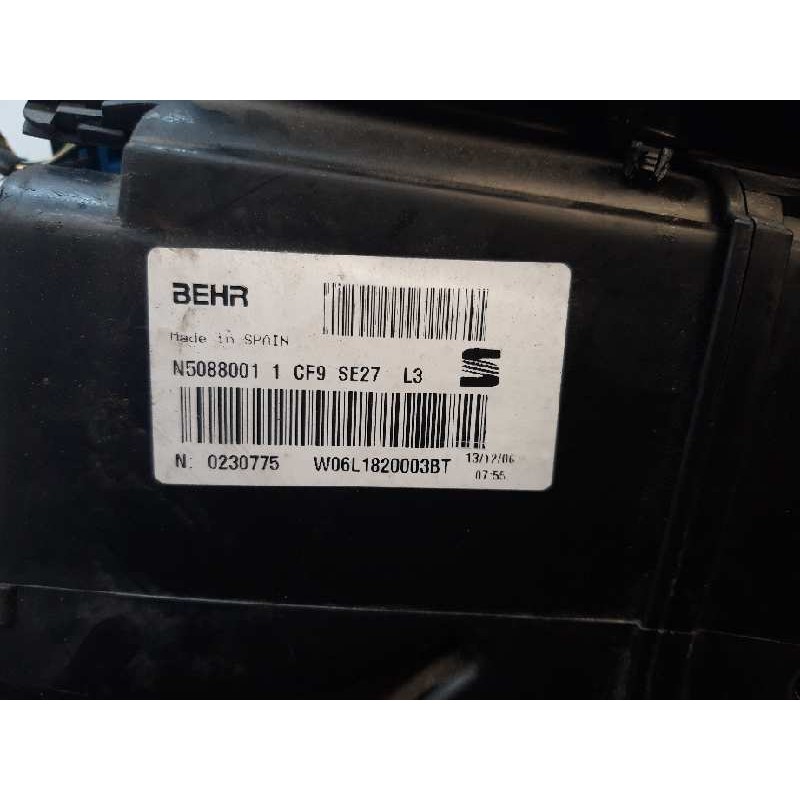 Recambio de calefaccion entera normal para seat ibiza (6l1) reference referencia OEM IAM W06L1820003BT 5