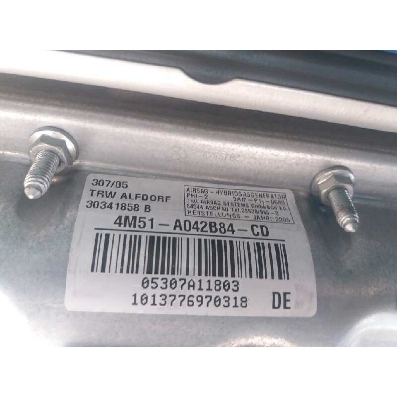 Recambio de kit airbag para ford focus berlina (cap) ghia referencia OEM IAM 0285001552 4M51A042B85CE 4M51A042B84CD 7
