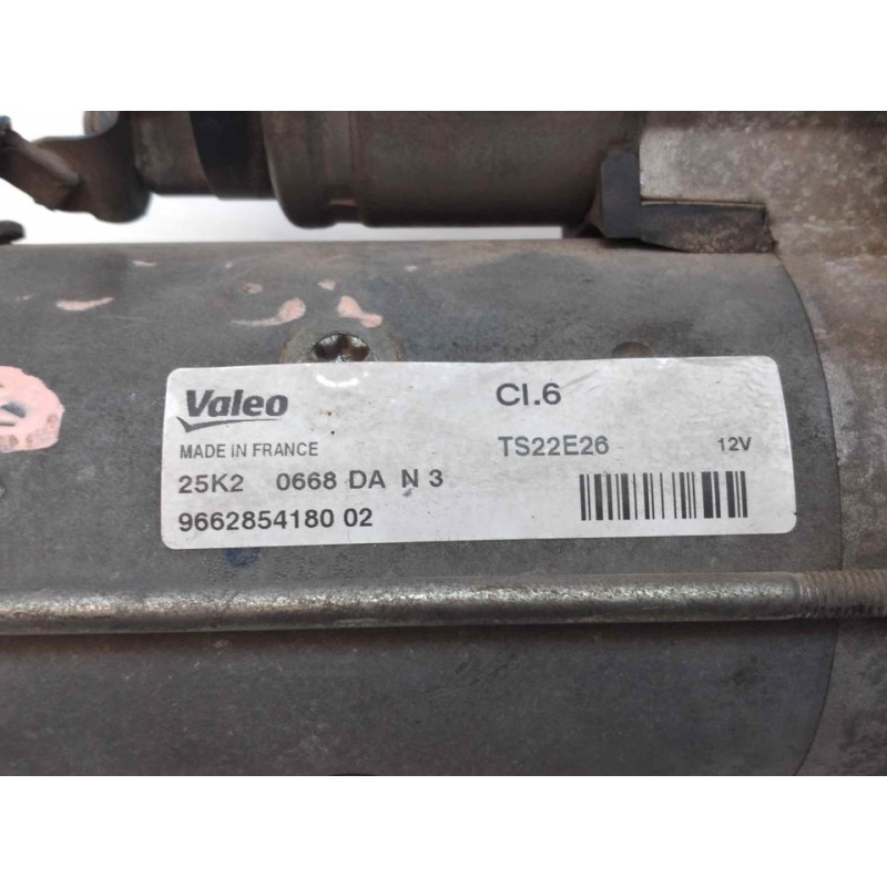 Recambio de motor arranque para peugeot 308 sw envy referencia OEM IAM 9662854180  VALEO - Blanco 2