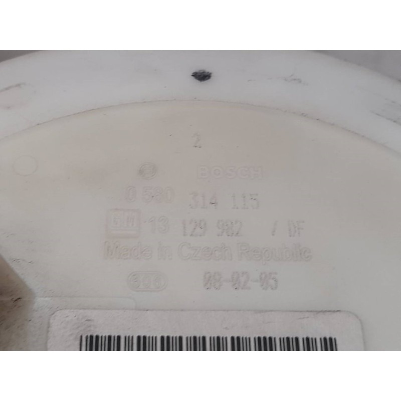 Recambio de aforador para opel zafira b cosmo referencia OEM IAM 13129982 0580314115 - Negro 3