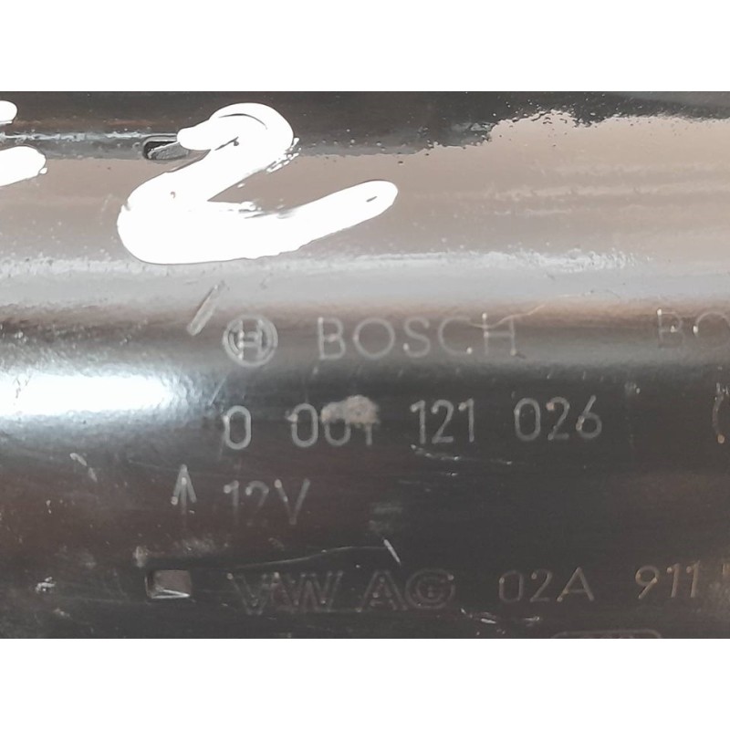 Recambio de motor arranque para audi tt (8n3/8n9) 1.8 t roadster (132kw) referencia OEM IAM 0001121026 02A911023L 4