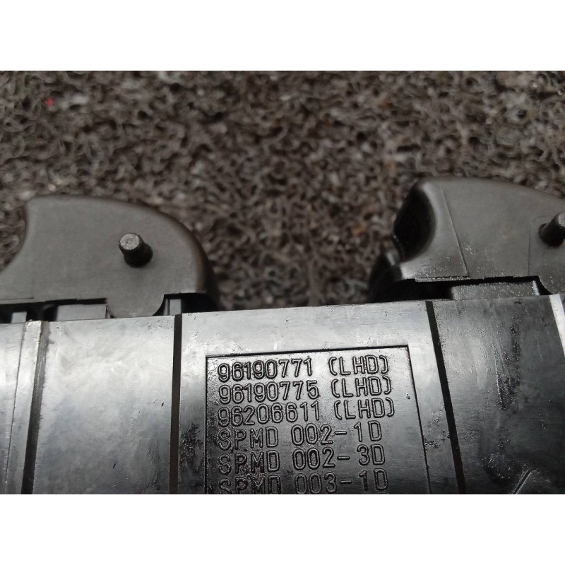 Recambio de mando elevalunas delantero izquierdo para chevrolet tacuma sx referencia OEM IAM 96190771 BD - Azul 4