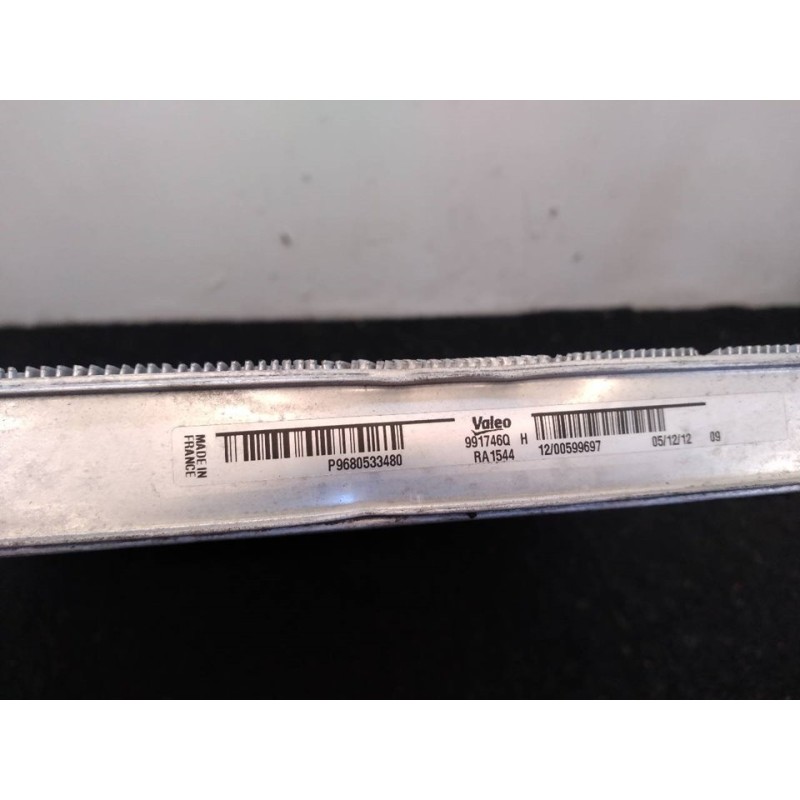 Recambio de radiador agua para peugeot 308 sw envy referencia OEM IAM P9680533480 - Blanco 3