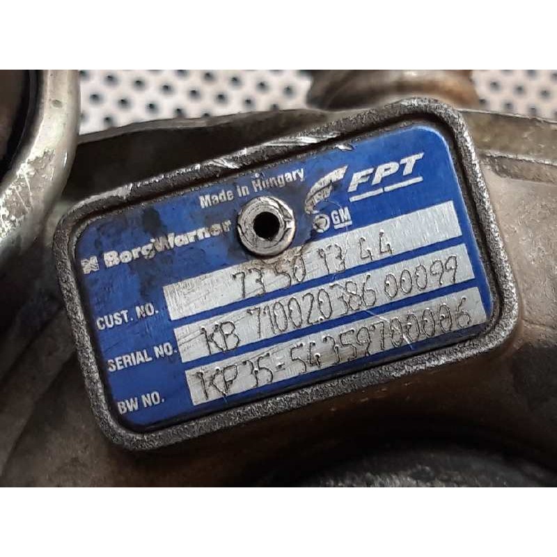 Recambio de turbocompresor para opel meriva cosmo referencia OEM IAM 73501344 71002038600099 3554359700006 - Negro 5