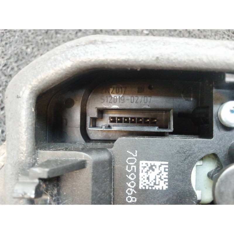 Recambio de cerradura puerta delantera derecha para bmw serie 3 touring (e91) 320i referencia OEM IAM 7059968 BROSE - Negro 2