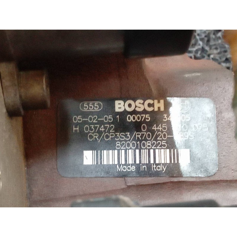 Recambio de bomba inyeccion para renault laguna ii grandtour (kg0) expression confort referencia OEM IAM 0445010075 8200108225 B 5