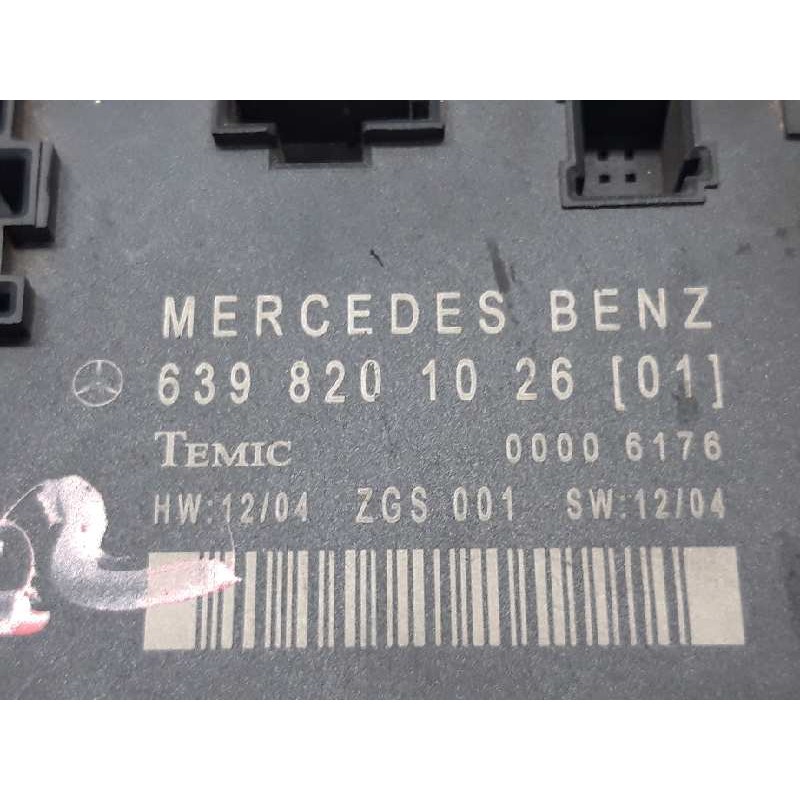 Recambio de modulo electronico para mercedes-benz vito (w639) basic, combi 111 cdi compacto (639.601) referencia OEM IAM 6398201 - Amarillo 3