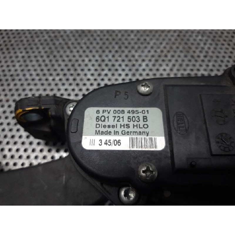 Recambio de potenciometro pedal para seat ibiza (6l1) reference referencia OEM IAM 6Q1721503B 6PV00849501 3