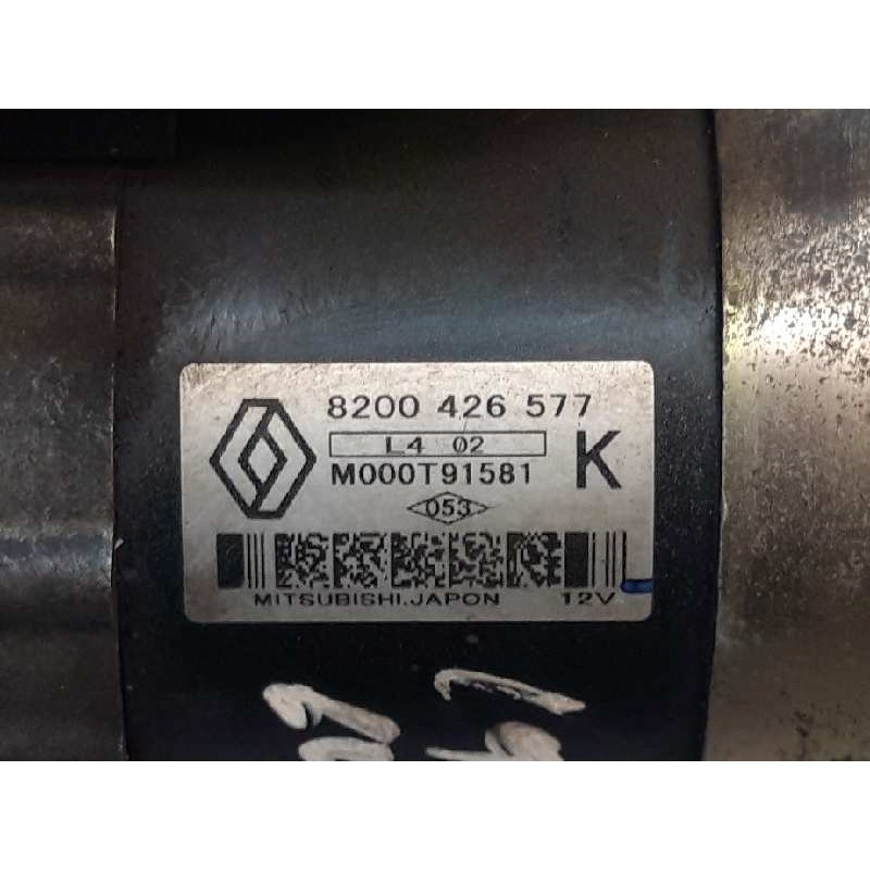 Recambio de motor arranque para renault kangoo (f/kc0) authentique referencia OEM IAM 8200426577 M000T91581 MITSUBISHI - Blanco 2