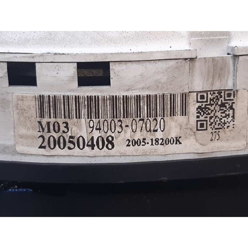 Recambio de cuadro instrumentos para kia picanto 1.1 lx referencia OEM IAM 940030702 20050408 - Naranja 5