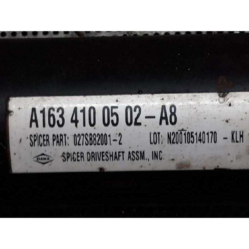 Recambio de transmision central para mercedes-benz clase m (w163) 270 cdi (163.113) referencia OEM IAM A1634100502A8 027SB820012 - Gris 2
