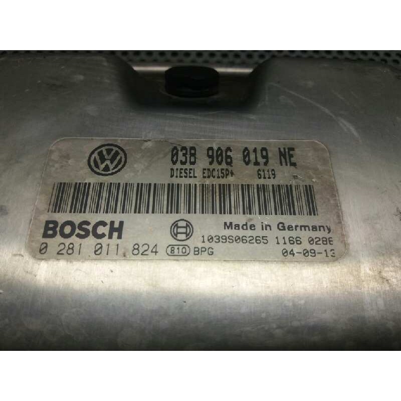 Recambio de centralita motor uce para seat ibiza (6l1) stylance referencia OEM IAM 0281011824 038906019NE BOSCH - Negro 3