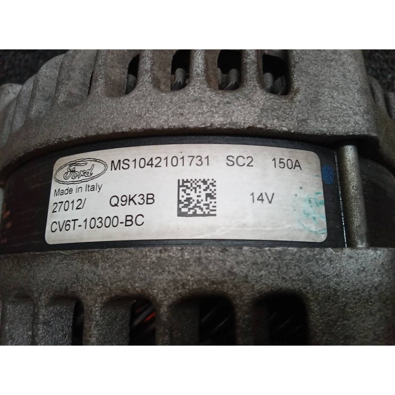 Recambio de alternador para ford b-max titanium referencia OEM IAM CV6T10300BC - Blanco 4