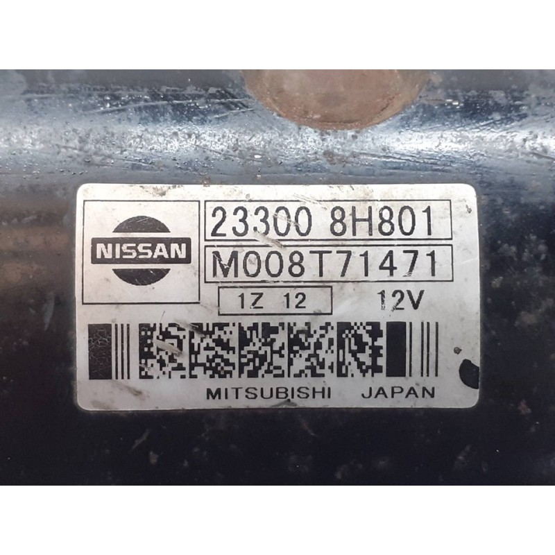 Recambio de motor arranque para nissan primera berlina (p12) acenta referencia OEM IAM 233008H801 M008T71471 4